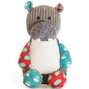 Sensory Hippo Lumpty Lou - Patterned - Stuffed Animal - Plush - Ages 0+